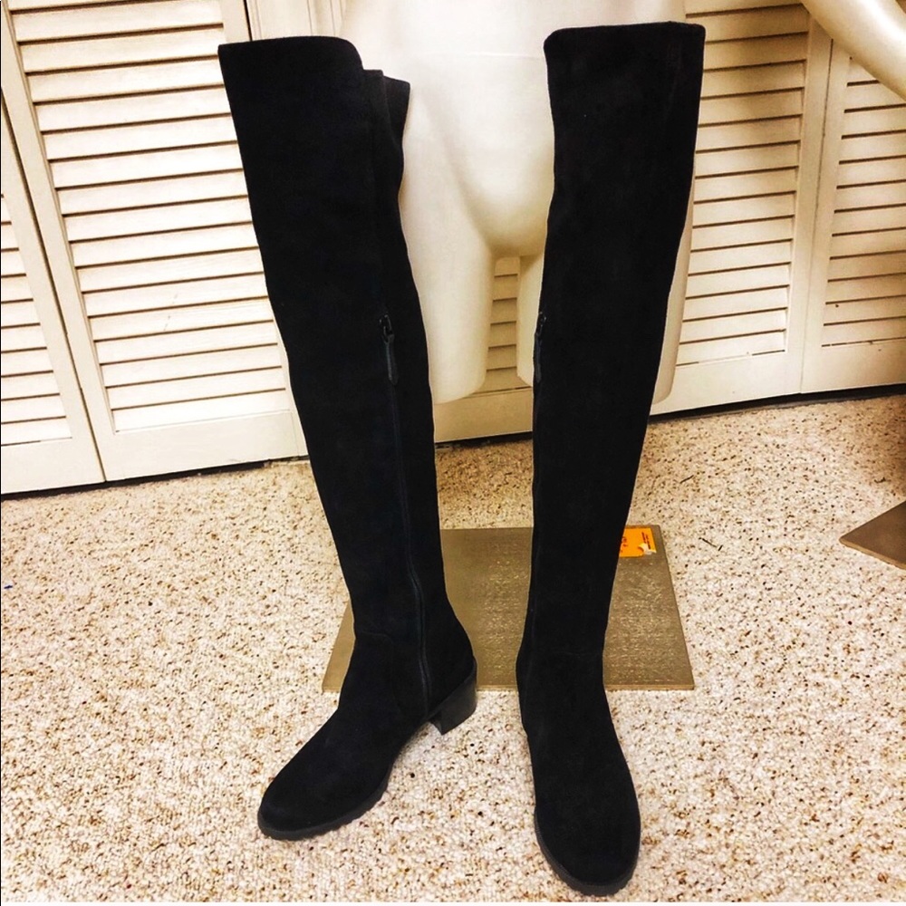 Black Suede Boots